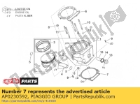 AP0230592, Aprilia, Joint, Nouveau