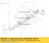 5A0002195, Piaggio Group, gereedschapsrol vespa  primavera rp8m82221, rp8m82413, rp8m82211, rp8m8243, zapma1401, rp8m8245, rp8m82121, rp8m82416, rp8m82413 rp8m82222, rp8m82210, rp8m82414, rp8m8242, rp8m8244, rp8m82415, rp8m8240 rp8m82313, rp8m82514 rp8m82500, rp8m82510, rp8m82312, rp8m82122, rp8m, Nieuw