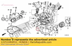 Here you can order the gasket, cylinder head from Honda, with part number 12251HR0F01: