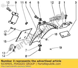 Piaggio Group 9239905 dolny element - Dół