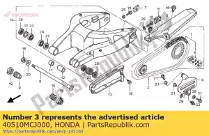 honda 40510MCJ000 caso a, corrente de transmissão - Lado inferior