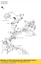 Aquí puede pedir unidad de control electrónica zx1000 de Kawasaki , con el número de pieza 211750828: