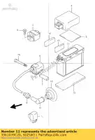 3361039C20, Suzuki, Batterij, yt4b-bs suzuki tr street magic s tr50s dr z70 50 70 , Nieuw