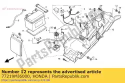 doorvoertule, zitschaal van Honda, met onderdeel nummer 77219MJ6000, bestel je hier online: