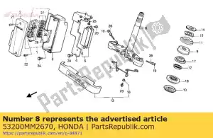 Honda 53200MM2670 tige comp., direction - La partie au fond