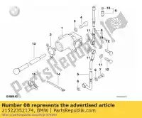 21522352174, BMW, tubo sfiato frizione bmw  1200 1996 1997 1998 1999 2000 2001 2002 2003 2004, Nuovo