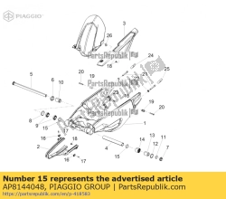 Aprilia AP8144048, Joint torique 134, OEM: Aprilia AP8144048