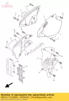 4SS217210000, Yamaha, cover, side 2 yamaha wr yz 125 250 1996 1997 1998 1999 2000 2001, New