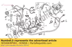 Here you can order the coil assy., ignition from Honda, with part number 30500KRP981: