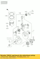 130321039, Kawasaki, conrod kawasaki kx  r t l a n b kx100 kx80 sw lw 80 100 , Novo