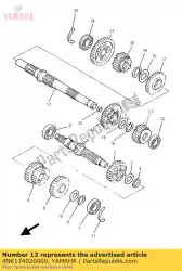 Qui puoi ordinare assale motore da Yamaha , con numero parte 4NK174020000: