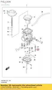Suzuki 1326725D00 adjuster - Bottom side