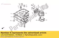 15141KT8003, Honda, cadena, accionamiento de bomba de aceite (25 honda cbr cbrf 600, Nuevo