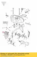 T1210002, Triumph, pompe à huile à double rotor triumph rocket iii touring rocket iii, classic & roadster 2300 2005 2006 2007 2008 2009 2010 2011 2012 2013, Nouveau