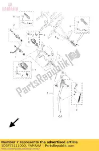 yamaha 1D5F73111000 de pie, de lado - Lado inferior