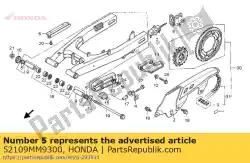 bus, stuwkracht van Honda, met onderdeel nummer 52109MM9300, bestel je hier online: