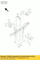 120481169, Kawasaki, tendeur-assy bn125-a3 kawasaki eliminator 125 2000 2002 2003 2004 2005 2006 2007, Nouveau