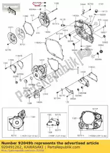 kawasaki 920491262 seal-oil kmx125-a1 - Bottom side