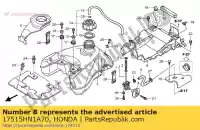 17515HN1A70, Honda, nessuna descrizione disponibile al momento honda trx 400 2008, Nuovo