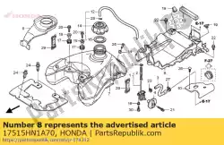 Qui puoi ordinare nessuna descrizione disponibile al momento da Honda , con numero parte 17515HN1A70: