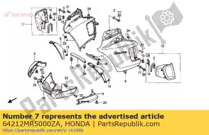 Honda 64212MR5000ZA panel, l.i * nh251p * - Dół