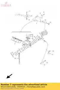 yamaha 9010106X1600 bout - Onderkant