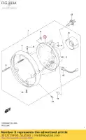 3512119F60, Suzuki, unité de lampe suzuki  gsf gsx sv 600 650 1000 1200 1250 1400 2000 2001 2002 2003 2004 2005 2006 2007 2008 2009 2017 2018, Nouveau