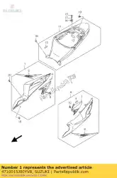 Ici, vous pouvez commander le couvrir assy, ?? Fram auprès de Suzuki , avec le numéro de pièce 4710015J00YVB: