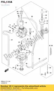 suzuki 0949250023 jet,slow ,50 - Bottom side