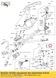 Kawasaki 921531129 bout - Onderkant