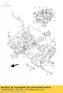 suzuki 1369435G00 guide, carbureto - La partie au fond