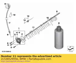 Ici, vous pouvez commander le tige - 185mm auprès de BMW , avec le numéro de pièce 21528529956: