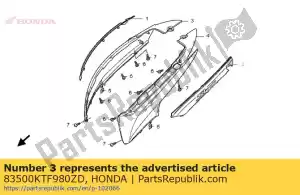 honda 83500KTF980ZD no description available at the moment - Bottom side