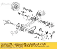 00G02605371, Piaggio Group, correa de transmisión derbi atlantis atlantis o predator o 50 1999 2001, Nuevo