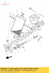 Ici, vous pouvez commander le boîtier, thermostat auprès de Yamaha , avec le numéro de pièce 5LP124170000: