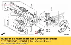 Aquí puede pedir guardia r fr fuera de borda de Honda , con el número de pieza 51325HR6B00: