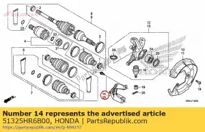 honda 51325HR6B00 guardia r fr fuera de borda - Lado inferior