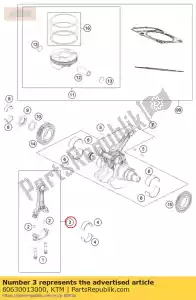 ktm 60630013000 biella cpl. 125 millimetri - Il fondo