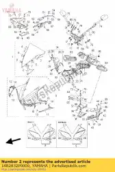 Qui puoi ordinare grafico 18 da Yamaha , con numero parte 14B2832P0000: