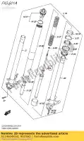 5114604K00, Suzuki, cilindro, fr para suzuki  gsx s 1000 2016 2018, Nuevo