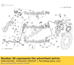 Aprilia AP8106382, Zbiornik oleju, OEM: Aprilia AP8106382