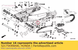 honda 52175KRNA90 rodillo comp., cadena (36 mm) - Lado inferior