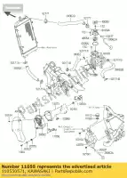 110550571, Kawasaki, staffa, thermocase kawasaki vn voyager custom k classic e d b c f tourer a abs vulcan lt g vn1700 1700 nomad , Nuovo