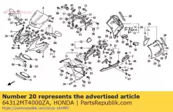 Tutaj możesz zamówić brak opisu w tej chwili od Honda , z numerem części 64312MT4000ZA:
