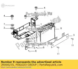 Aqui você pode pedir o bateria cheia 12n9-4b - 1 ácido em Piaggio Group , com o número da peça 2R000235: