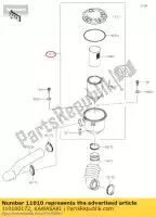 110100172, Kawasaki, 01 filtro-aria-assieme kawasaki  400 2017 2018 2019 2020 2021, Nuovo