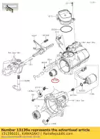 131390021, Kawasaki, 01 levier de vitesses kawasaki  820 1000 2017 2018 2019 2020 2021, Nouveau