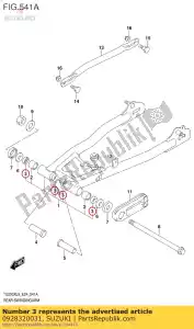 suzuki 0928320031 oliekeerring 20x27x - Onderkant