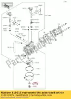 110617045, Kawasaki, 01 junta, câmara kawasaki  400 2017 2018 2019 2020 2021, Novo