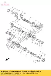 Tutaj możesz zamówić uszczelnienie olejowe od Yamaha , z numerem części 931034401100: